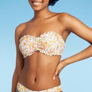 Wild Fable Floral Bikini Top
